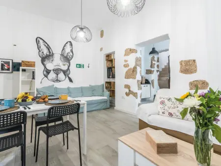 Location appartement à Las Palmas de Gran Canaria, Maison moderne à Vegueta, terrasse et Wi-Fi