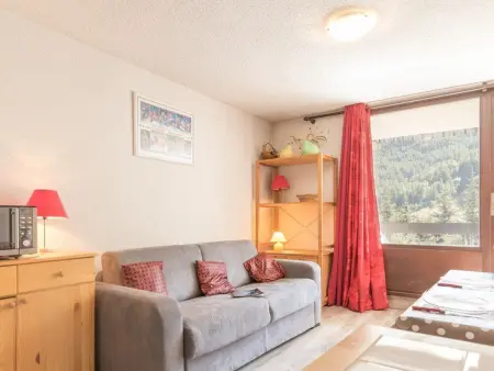 Location appartement à Saint Chaffrey , Studio lumineux 4 pers., balcon sud, parking - Serre-Chevalier