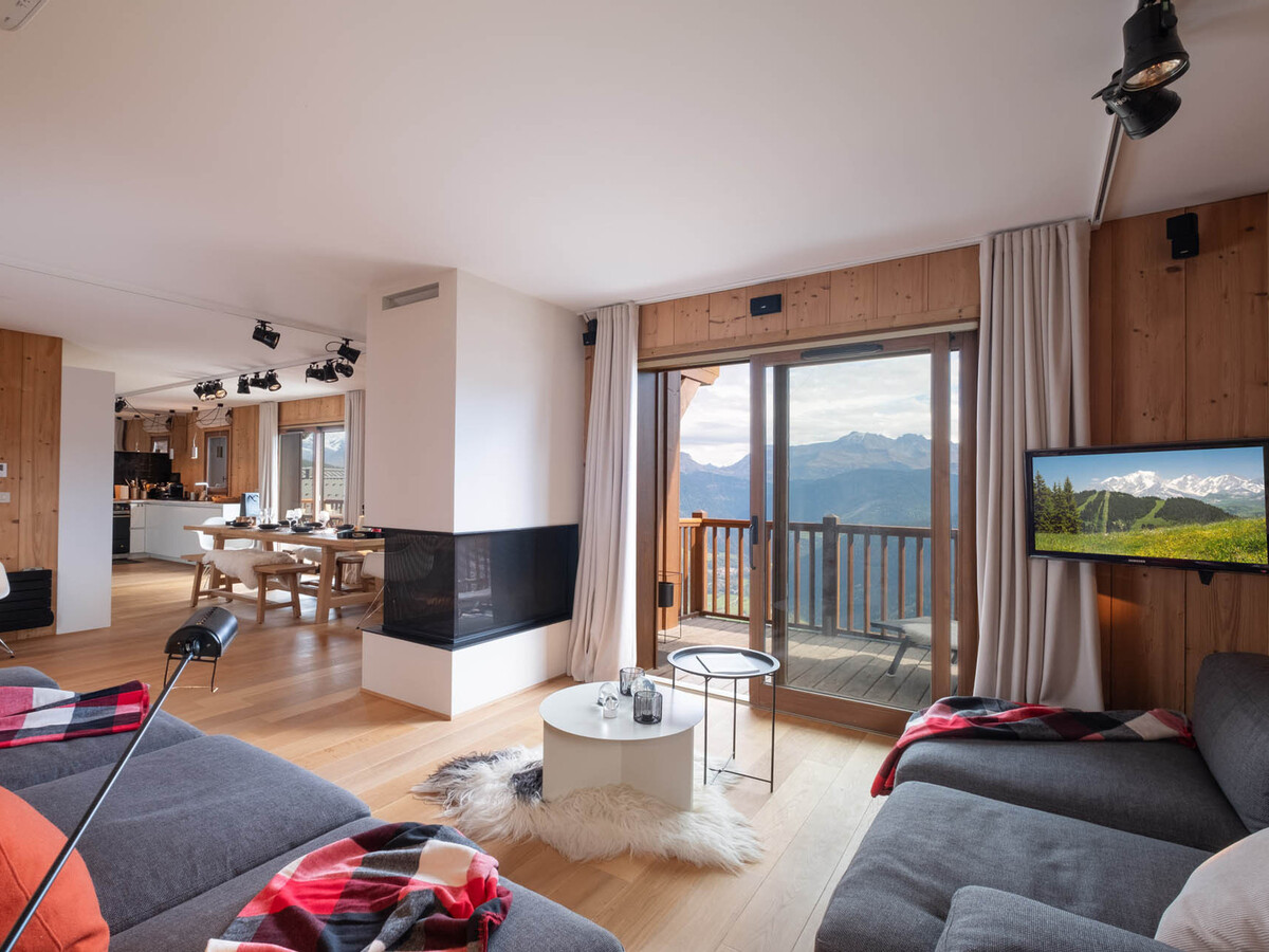 Duplex 6 pers. Les Saisies, vue Mont-Blanc - Photo 1