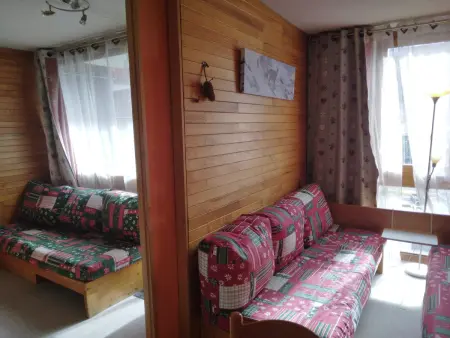 Studio 4 pers avec balcon vue pistes à Plagne Bellecôte : photo 4