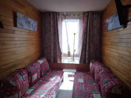 Studio 4 pers avec balcon vue pistes à Plagne Bellecôte : photo 5