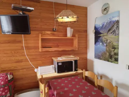 Studio 4 pers avec balcon vue pistes à Plagne Bellecôte : photo 6