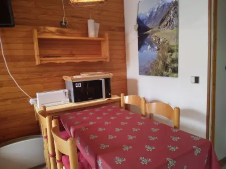 Studio 4 pers avec balcon vue pistes à Plagne Bellecôte : photo 7