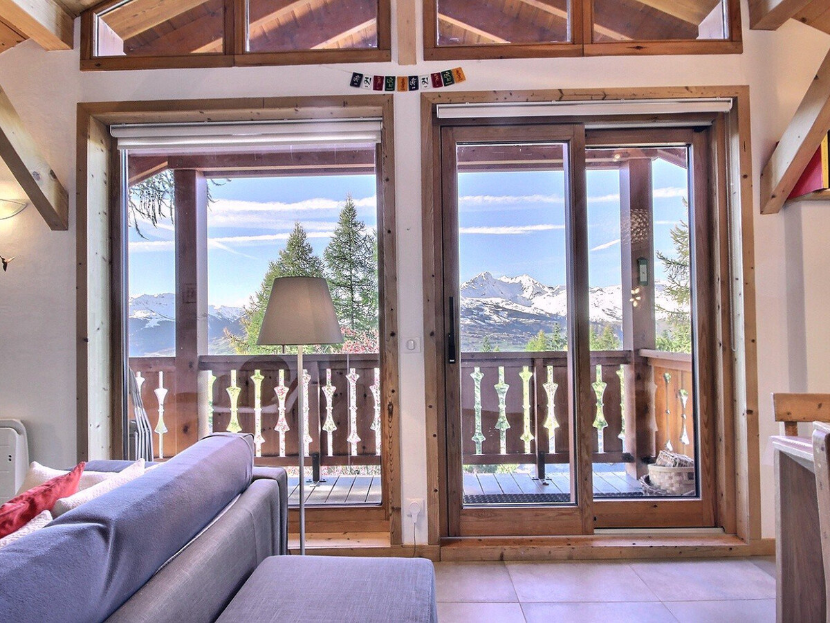 Chalet 6 pers. à Vallandry, terrasse vue vallée - Photo 1