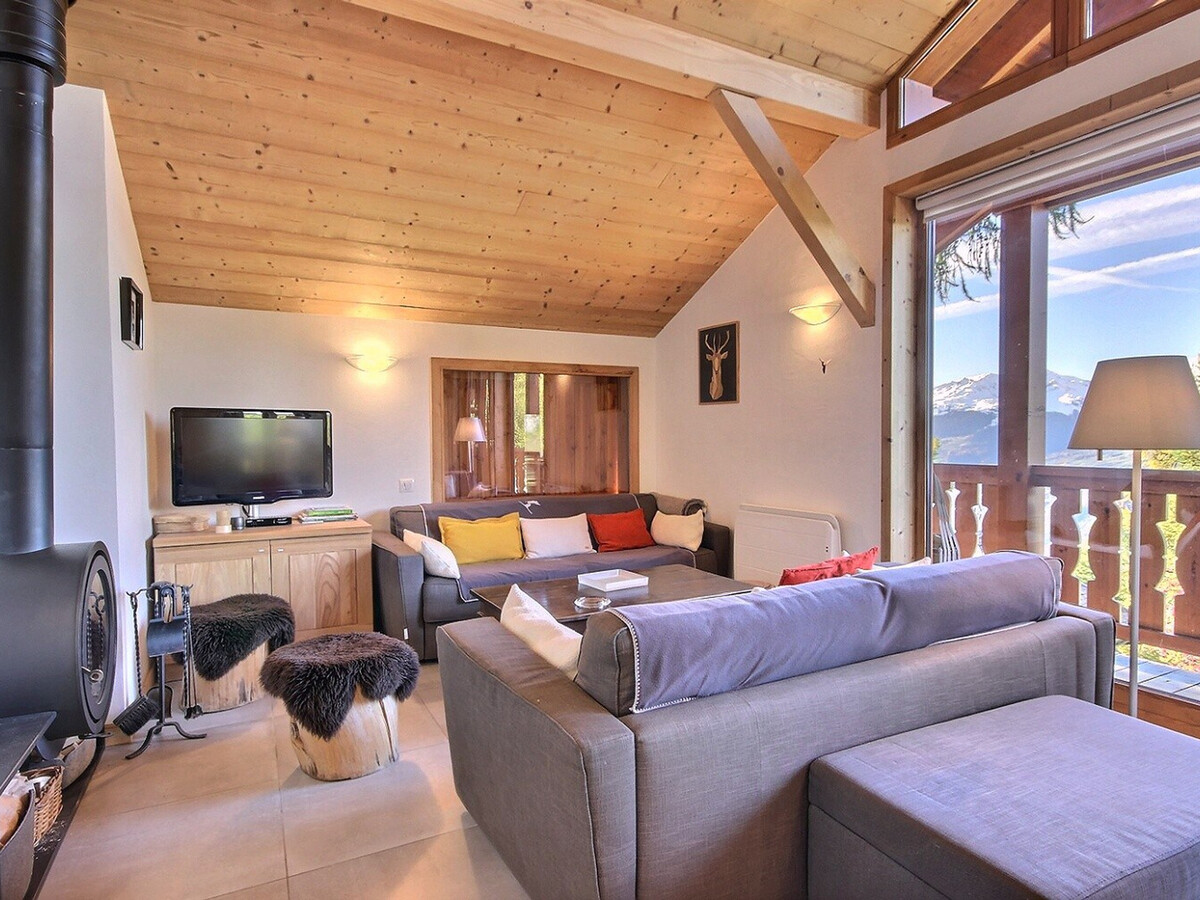 Chalet 6 pers. à Vallandry, terrasse vue vallée - Photo 2