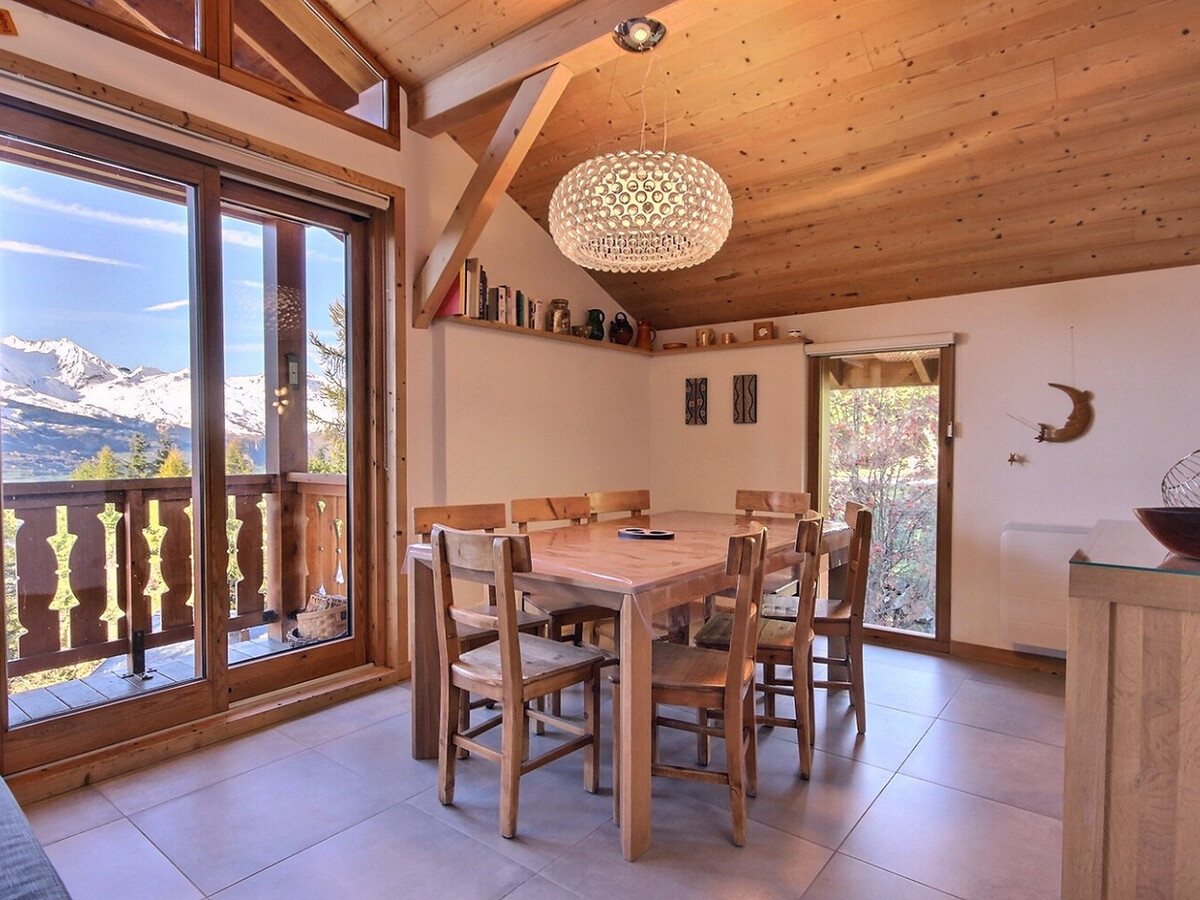 Chalet 6 pers. à Vallandry, terrasse vue vallée - Photo 4