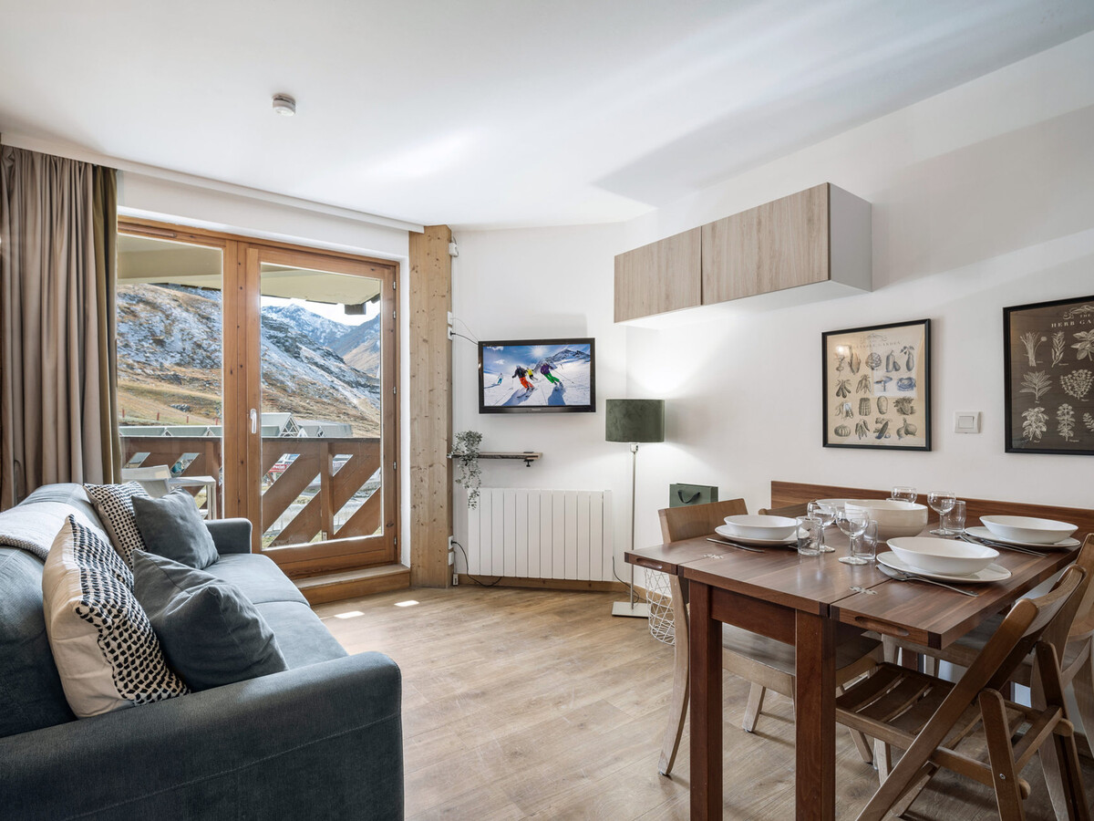 Appartement 4 pers à Val Thorens, vue pistes et casier à ski - Photo 1