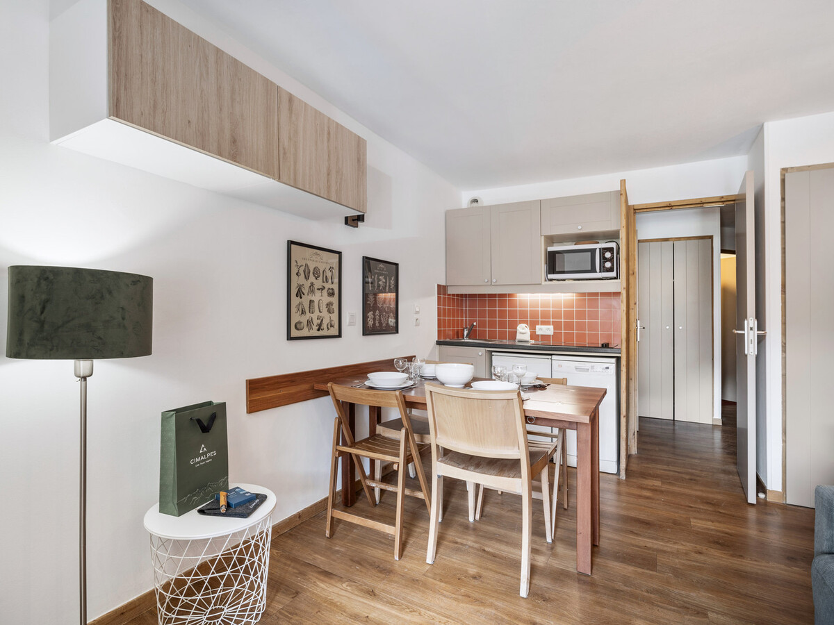 Appartement 4 pers à Val Thorens, vue pistes et casier à ski - Photo 3