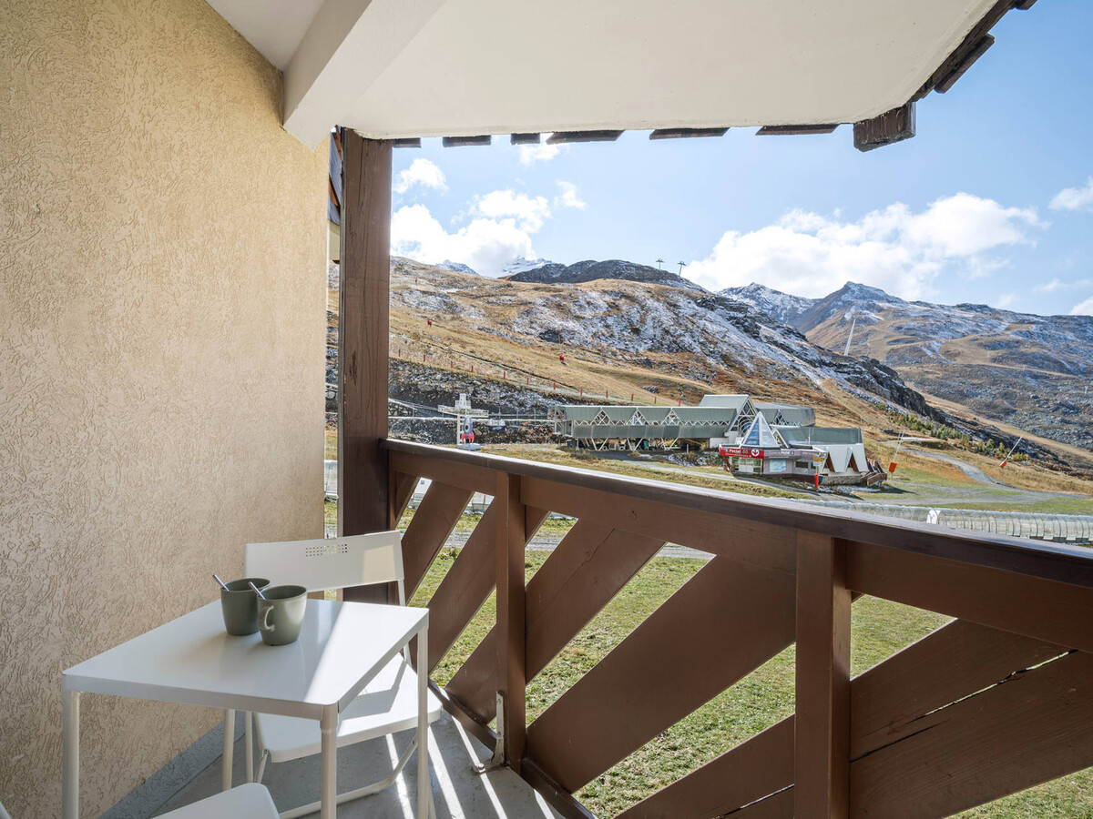 Appartement 4 pers à Val Thorens, vue pistes et casier à ski - Photo 5