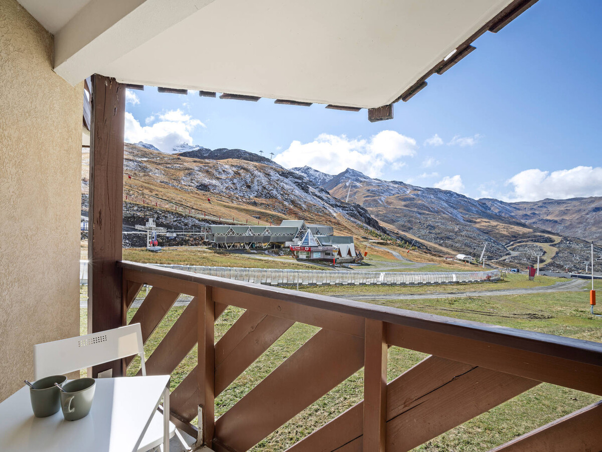 Appartement 4 pers à Val Thorens, vue pistes et casier à ski - Photo 10