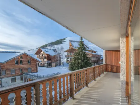 Appartement 96m² Huez, ski aux pieds, parking : photo 14