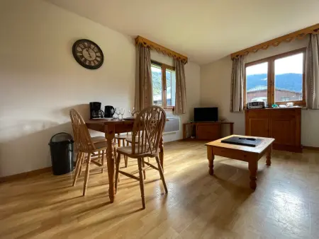 Location appartement à Samoëns, Appartement calme à Samoëns avec piscines, animaux acceptés