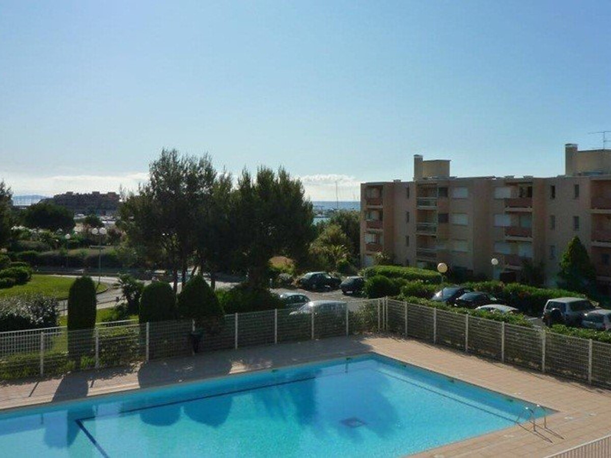 Studio cabine 4 pers avec piscine, tennis et plage - Photo 3