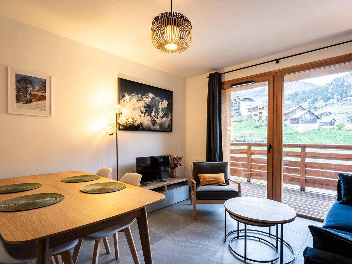 T2 + cabine neuf, balcon vue Lauzière à Valmorel - Photo 1