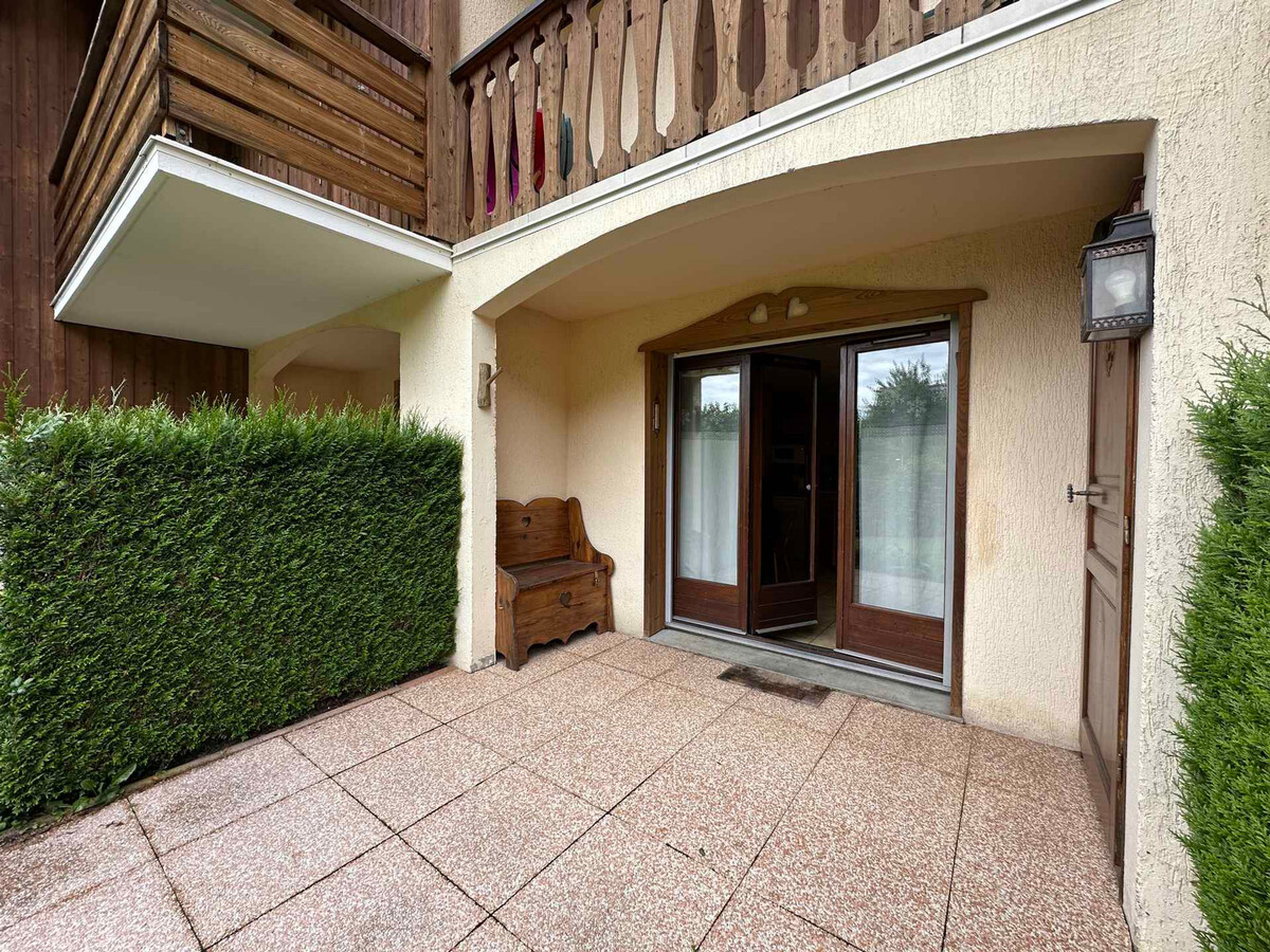 Studio rénové Morillon, terrasse ouest, parking inclus - Photo 12