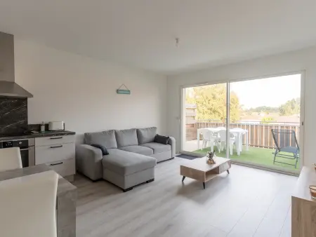 Appartement neuf 4 pers. centre Mimizan, balcon 20 m² : photo 5