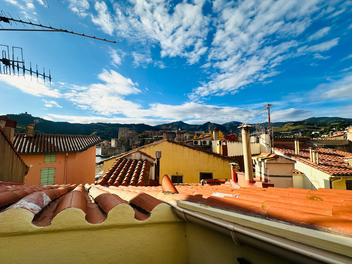Duplex Collioure, 20m de la plage, terrasse vue toits - Photo 3