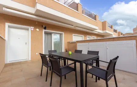 Maison 3 chambres avec piscine et vue mer à Torre de la Horadada : photo 7