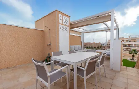 Maison 3 chambres avec piscine et vue mer à Torre de la Horadada : photo 19