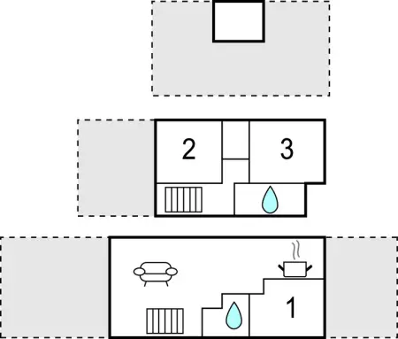 Maison 3 chambres avec piscine et vue mer à Torre de la Horadada : photo 36