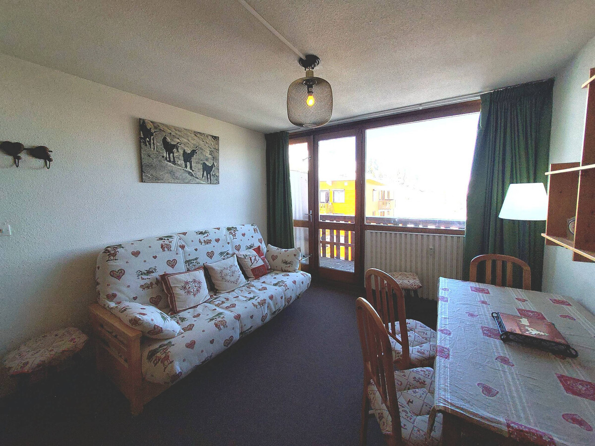Appartement 20m² La Plagne, balcon vue vallée, 100m pistes - Photo 4