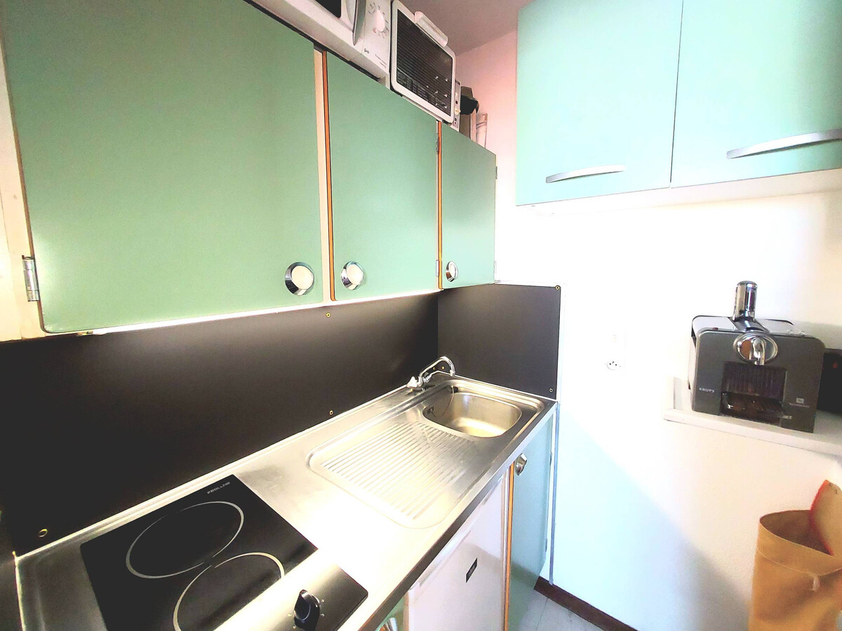 Appartement 20m² La Plagne, balcon vue vallée, 100m pistes - Photo 6