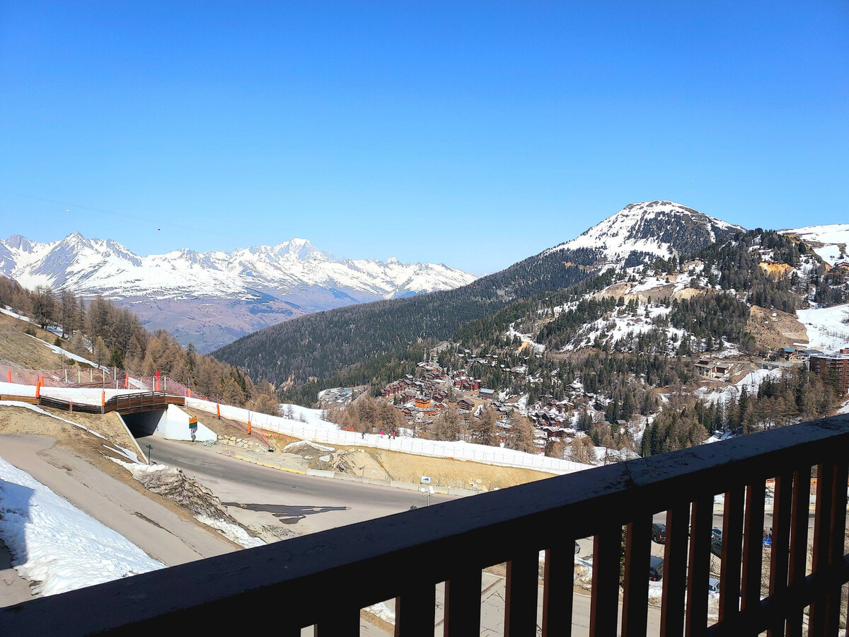 Appartement 20m² La Plagne, balcon vue vallée, 100m pistes - Photo 11