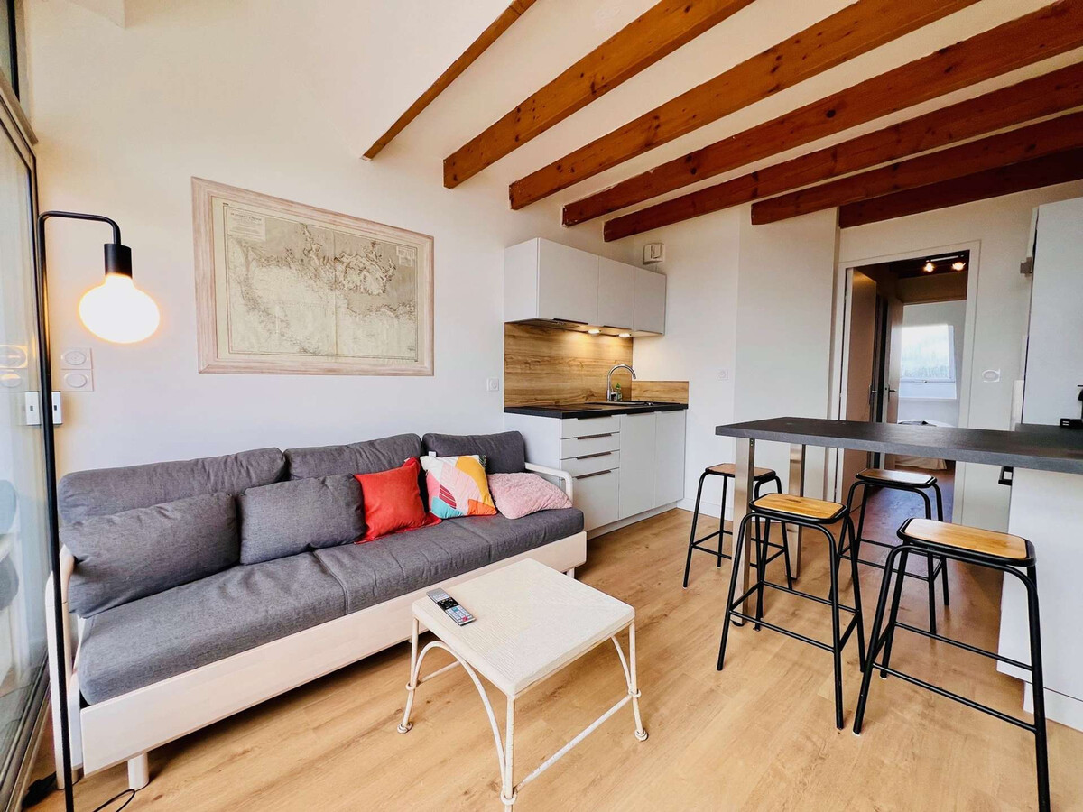 Appartement 3 pièces rénové à Quiberon, piscine et tennis - Photo 2