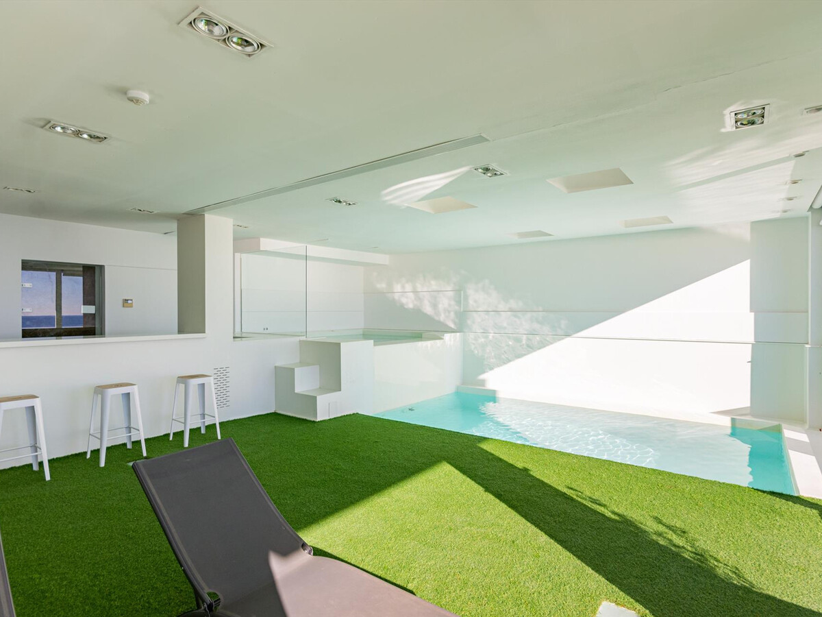 Villa Bianca à Sitges : 2 piscines, vue mer, 4 étages - Photo 6