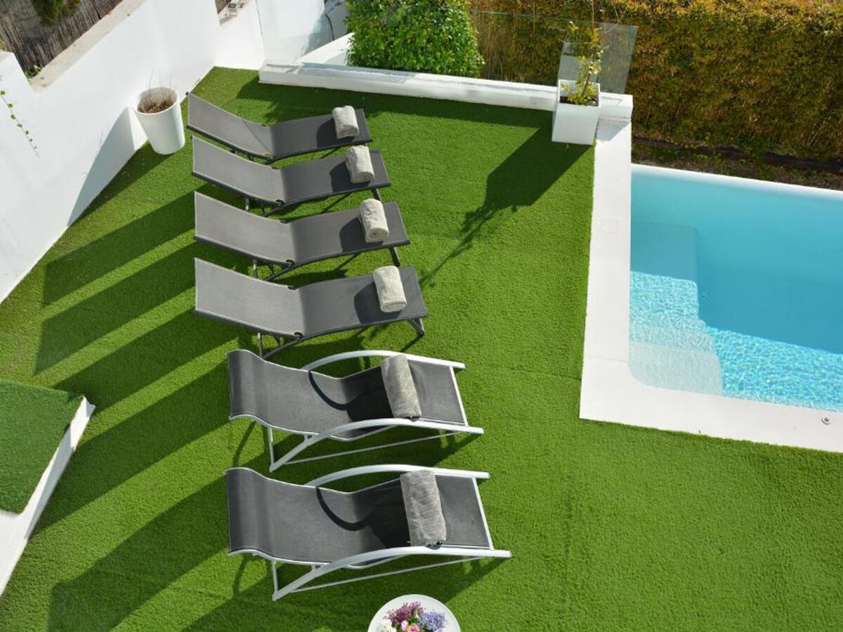 Villa Bianca à Sitges : 2 piscines, vue mer, 4 étages - Photo 13