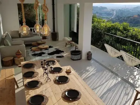 Villa Bohème avec piscine débordement à Sitges : photo 12