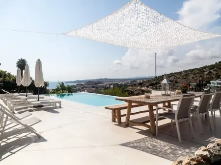 Villa Bohème avec piscine débordement à Sitges : photo 17