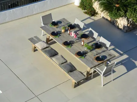 Villa Bohème avec piscine débordement à Sitges : photo 18