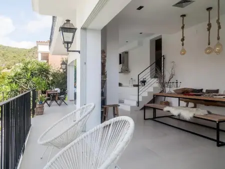 Villa Bohème avec piscine débordement à Sitges : photo 23