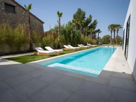 Villa 14 pers. Sitges : 3 niveaux, piscine 8×5m, vue mer : photo 16