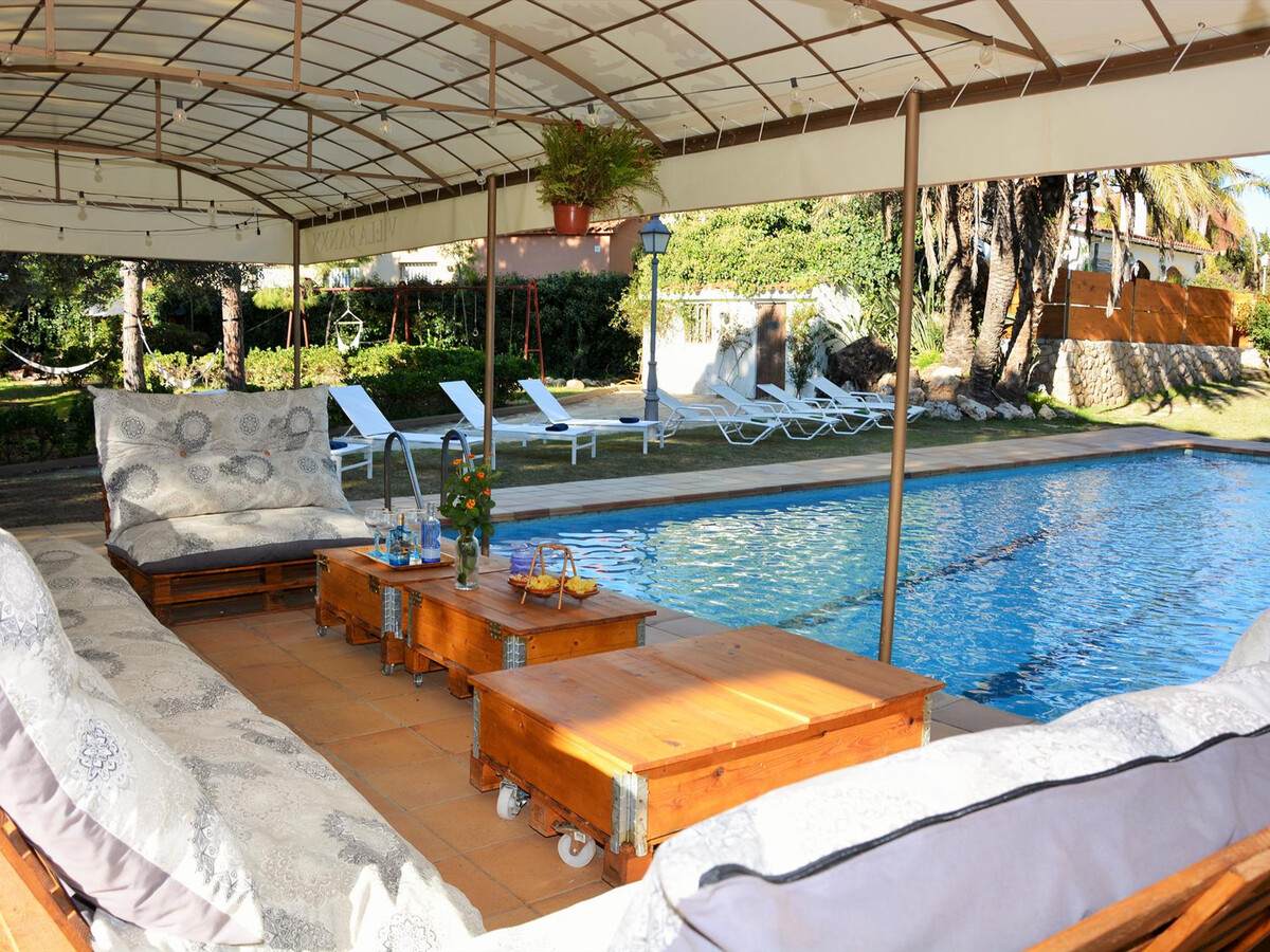 Villa El Ranch à Calafell : 6 chambres, piscine privée 18 pers - Photo 5