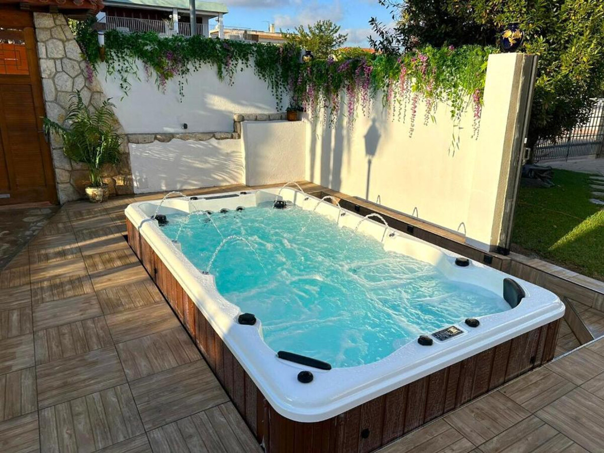 Villa El Ranch à Calafell : 6 chambres, piscine privée 18 pers - Photo 9