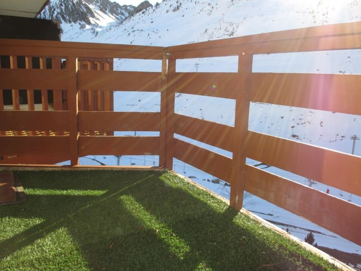 Studio 4 pers La Mongie, balcon sud face pistes - Photo 8