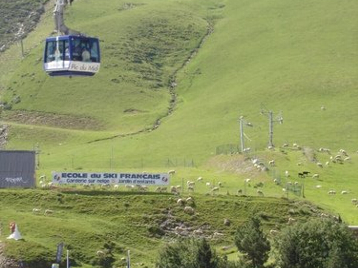 Studio 4 pers La Mongie, balcon sud face pistes - Photo 15