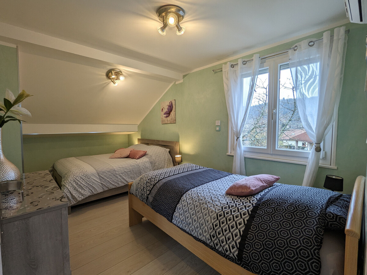 Gîte 6 chambres avec sauna, spa et vue Vosges - Photo 28