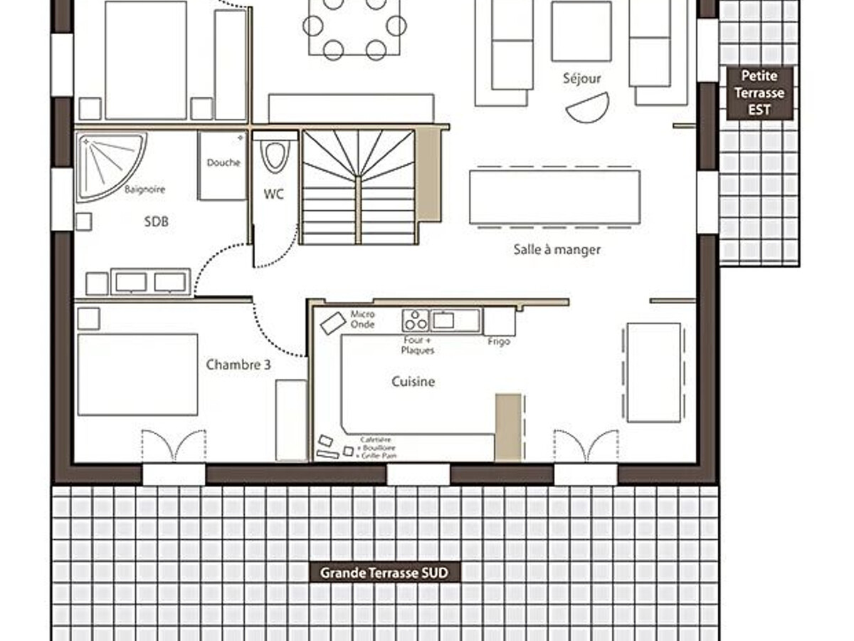 Gîte 6 chambres avec sauna, spa et vue Vosges - Photo 34