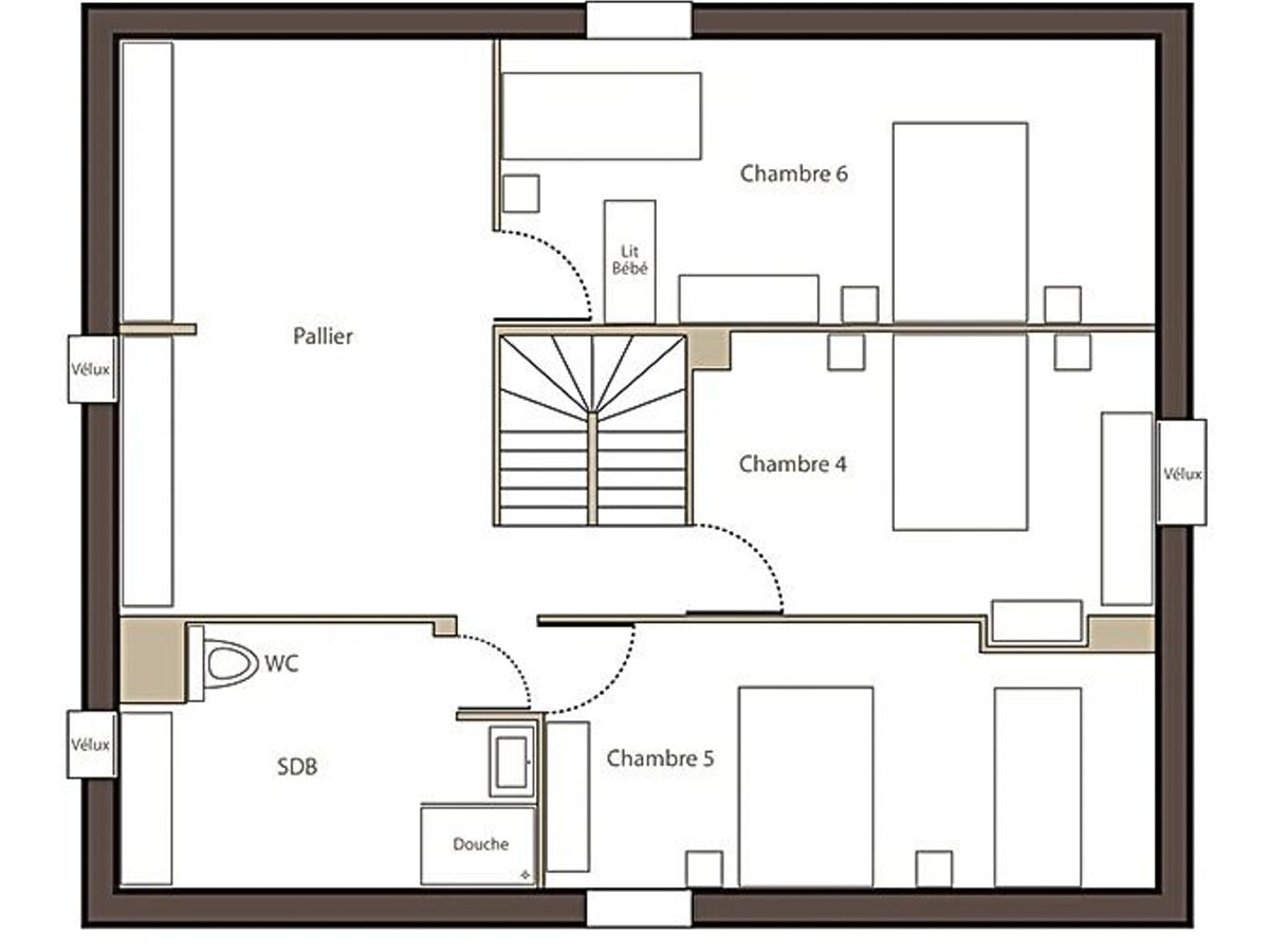 Gîte 6 chambres avec sauna, spa et vue Vosges - Photo 36