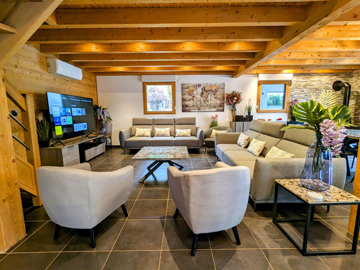 Le Franould, chalet 5 chambres avec sauna et spa aux Vosges - Photo 1