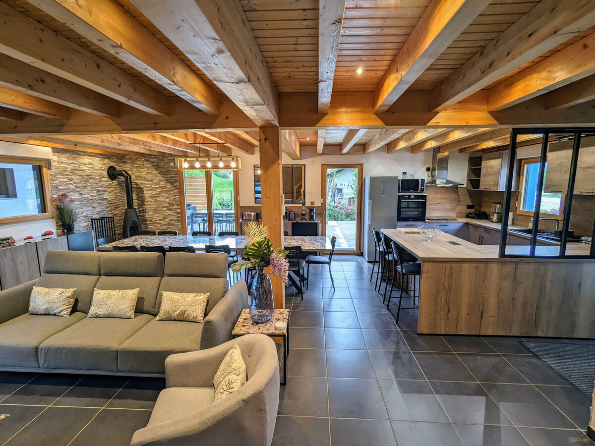 Le Franould, chalet 5 chambres avec sauna et spa aux Vosges - Photo 12