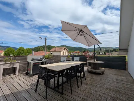 Appartement 3 chambres au Thillot, terrasse et ski à 15 km : photo 2