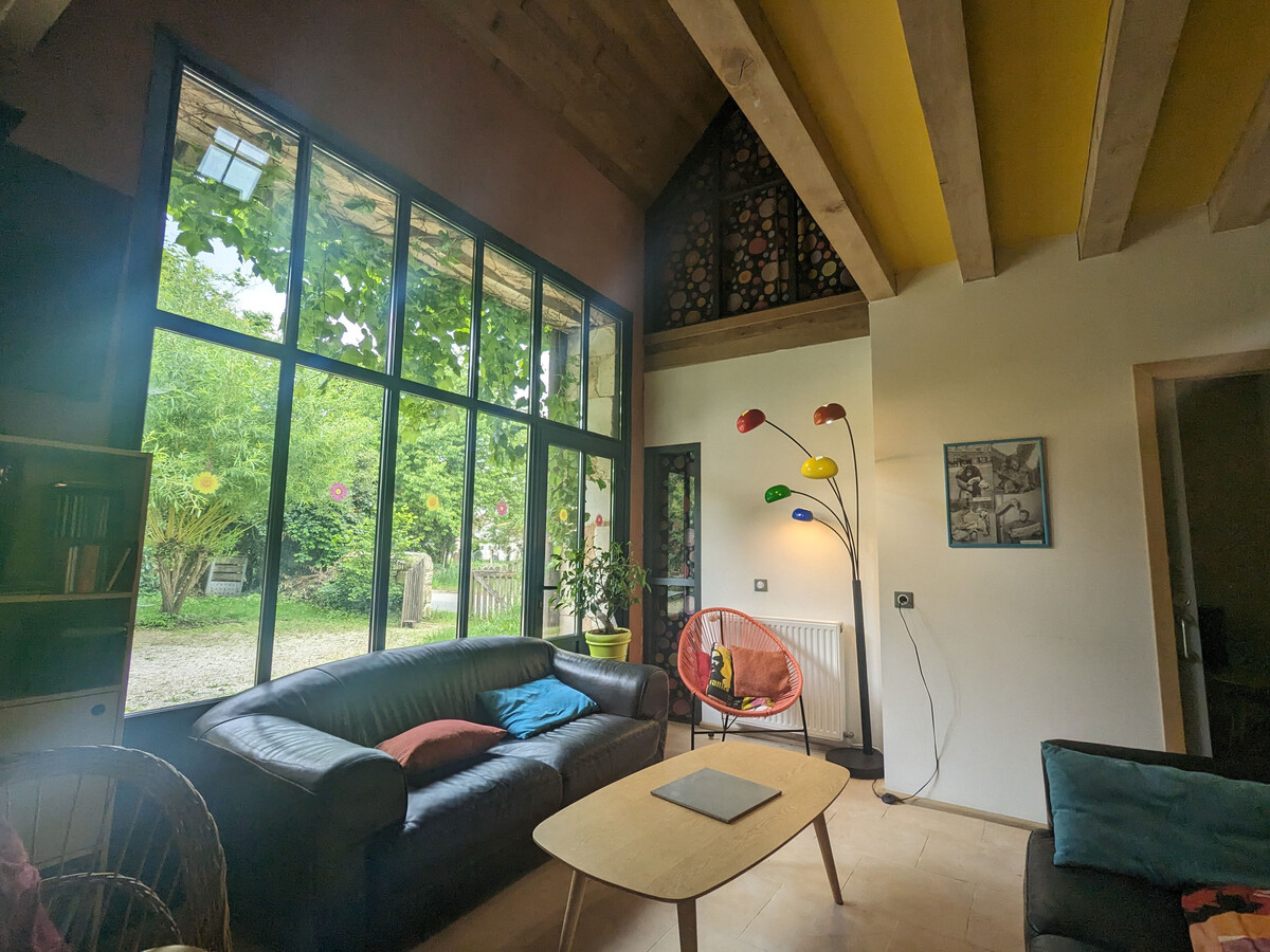 Grange éco-rénovée 10 pers., Parc Brenne avec randos - Photo 2