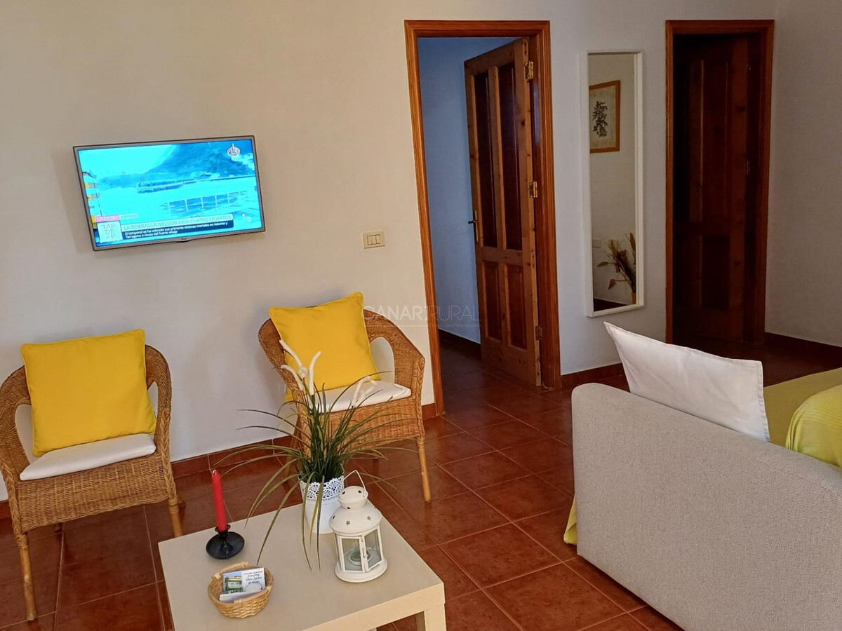 Appartement Clary à Alojera : terrasse, jardin et vue sur La Palma - Photo 5