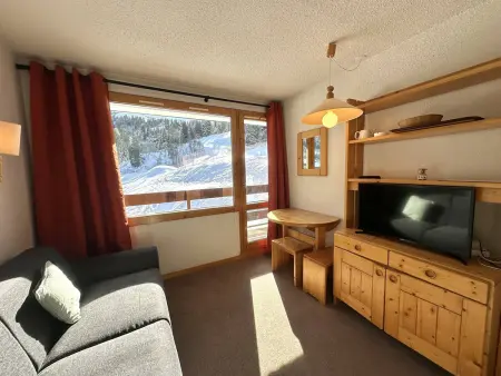 Studio skis aux pieds, balcon sud, animaux admis : photo 2