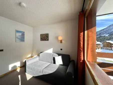 Studio skis aux pieds, balcon sud, animaux admis : photo 3