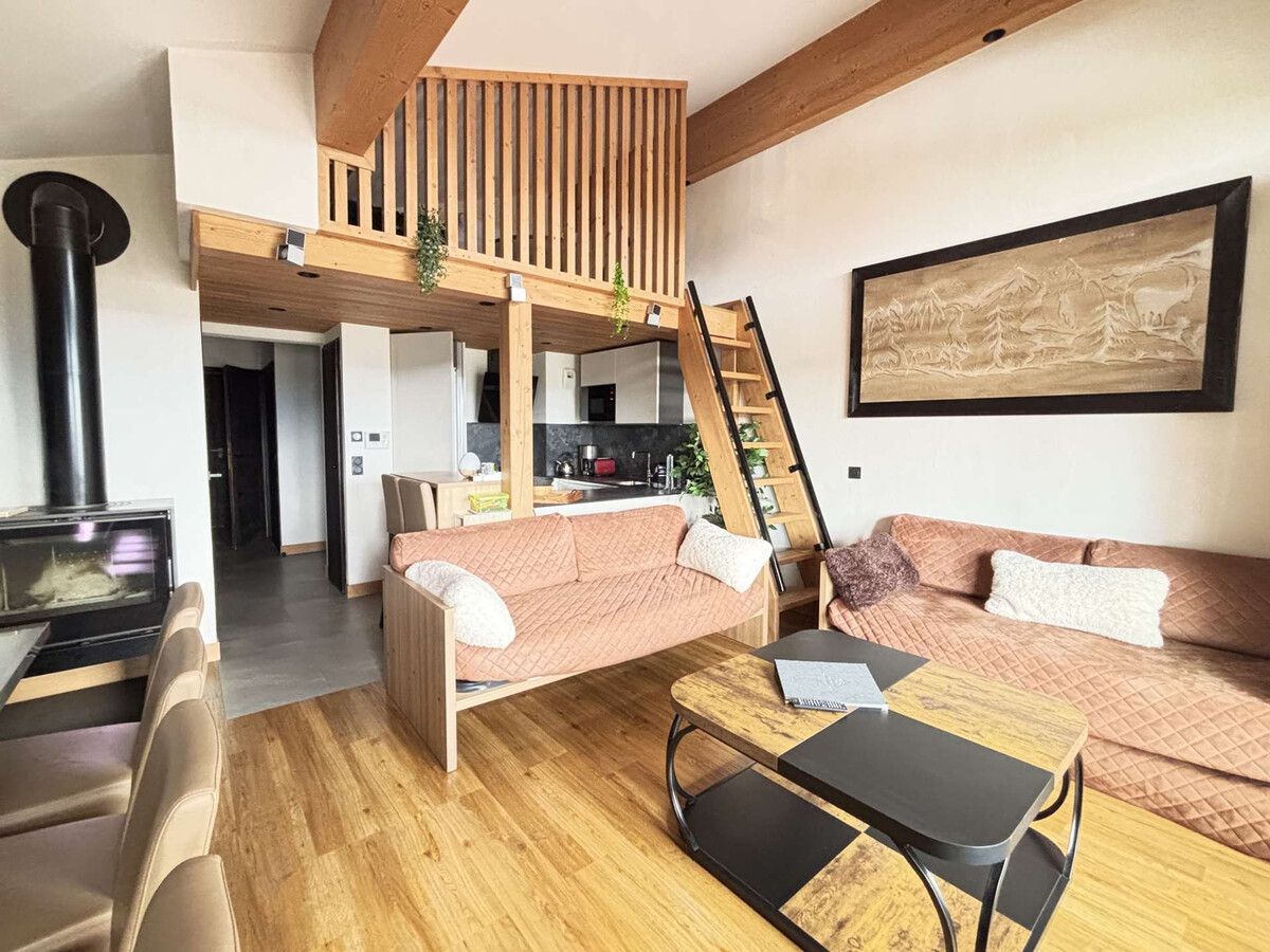 Appartement 10 pers Les Saisies - Spa & Vue Beaufortain - Photo 4
